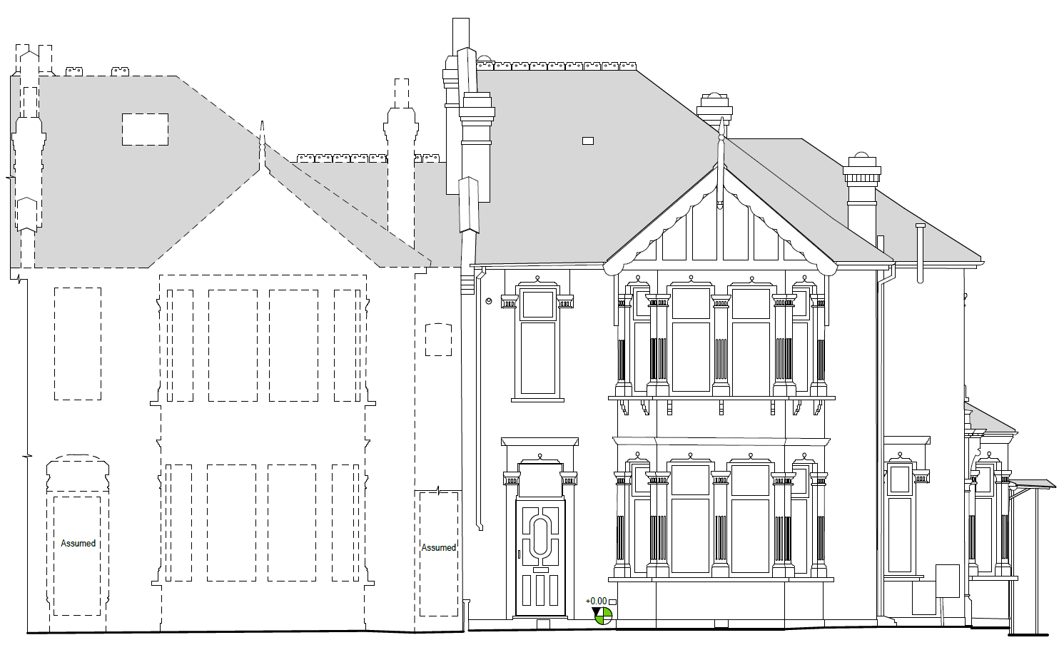 05_Existing front elevation